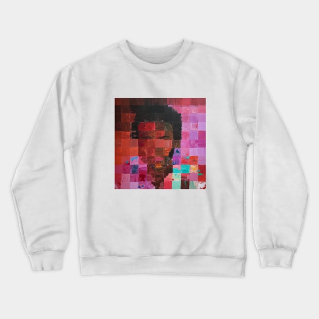 Because The Internet Oil Painting Crewneck Sweatshirt by Iskander3005